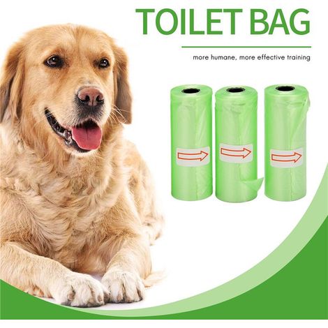 Bolsas para excrementos de perro con bolsas compostables recargables para desechos de mascotas para cachorros, 720 bolsas, 48 (1/4)