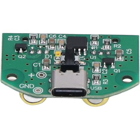 Module d'atomisation à double pulvérisation avec interrupteur de contrôle, 740 trous, atomiseur microporeux de 5 μm pour humidificateur USB 5 V (1/5)