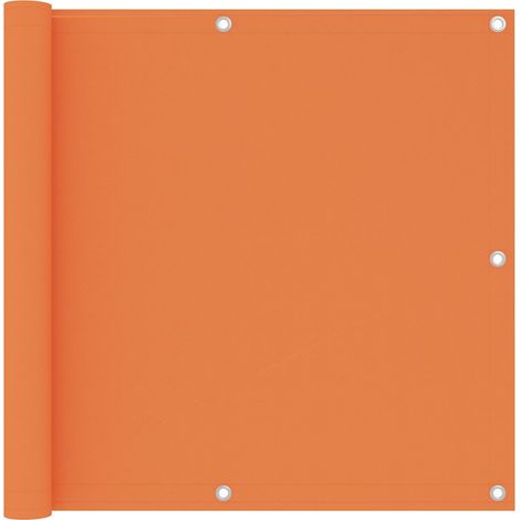 Brise vue pour balcon - Brise vent Écran de jardin Orange 90x500 cm Tissu Oxford BV409405 - BonneVie (1/5)