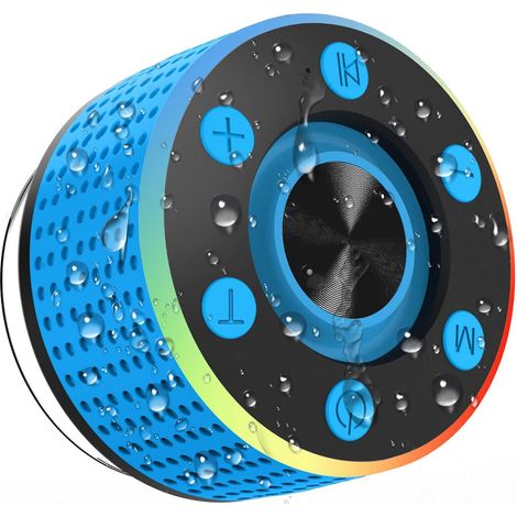 Tragbarer Bluetooth-Lautsprecher, Mini-Bluetooth-Lautsprecher mit Schnellkopplung, 360°-HD-Surround-Sound und sattem Stereoklang
