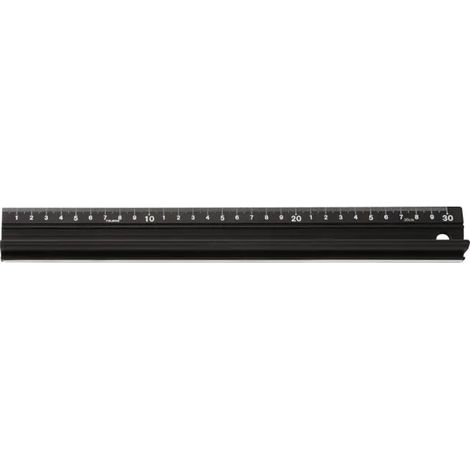 [NEUWERTIG] B-Ware Tajima Schneidhilfe Lineal Schneidelineal Fingerschutz Aluminium 300 Mm
