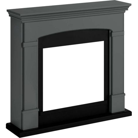 Tagu Fm463 Gr3 Marco De Madera Para Chimenea Electrica Gris Oscuro (1/5)