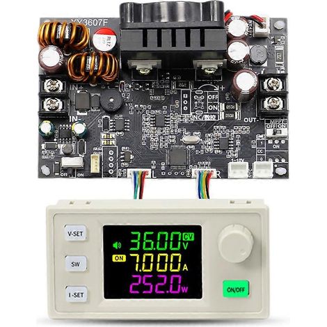 Alimentation CC réglable à tension et courant constants pour commande numérique (CNC), charge solaire 7 A/252 W (1/5)