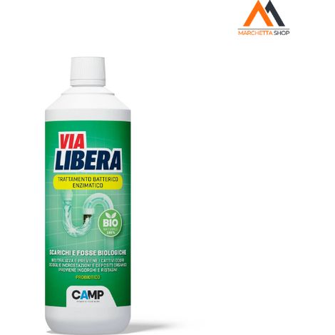 VIA LIBERA BIO SCARICHI FOSSE LIQUIDO LT
