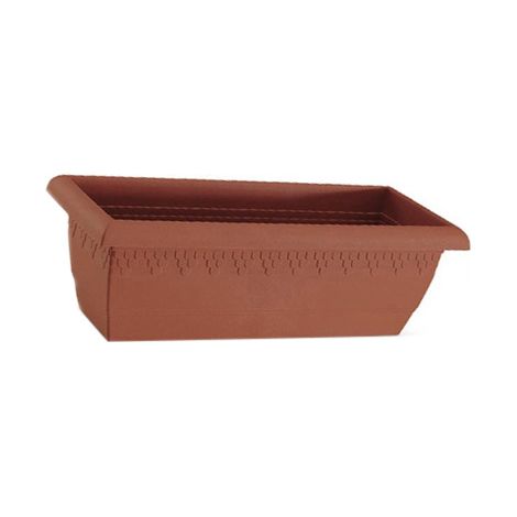 Rechteckiger Gardenien-Pflanztopf aus Kunststoff 58x24x19cm 509 058 (1/2)
