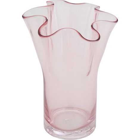 Vase décoratif, en verre, Ø 17 cm x 23,5 cm (1/5)