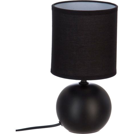 Timeo Nachtlampe schwarz 25 cm
