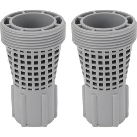2 pièces Adaptateur de tuyau de raccordement, kit d'adaptateurs de conversion de tuyau, 4k8001 Adaptateur de filtre à sable long, kit de joint d'adaptateur de filtre long en plastique pour 58254 (1/5)