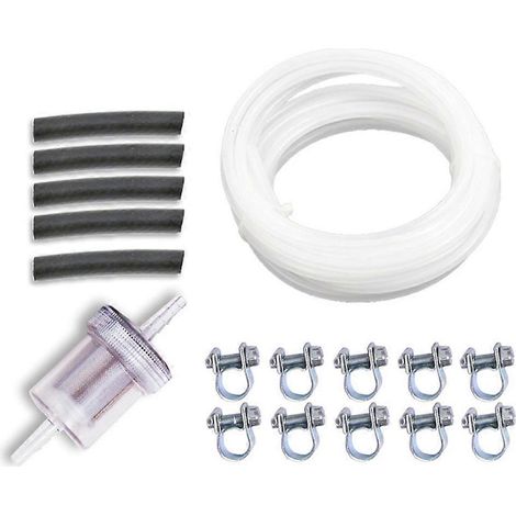 Kit de conduite de carburant + filtre à carburant + tuyau de raccordement + colliers de serrage pour chauffage de stationnement diesel Webasto Eberspacher (voiture/camion). (1/5)