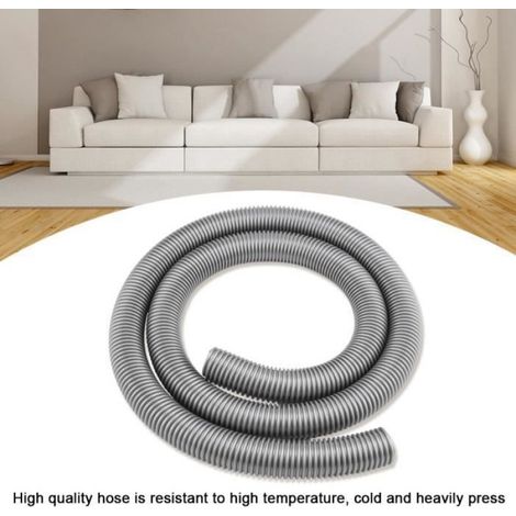 Vvikizy Tuyau d'aspirateur Tuyau Flexible de 2m, Tube souple intérieur 32mm extérieur 39mm, accessoire electromenager d’aspirateur (1/4)
