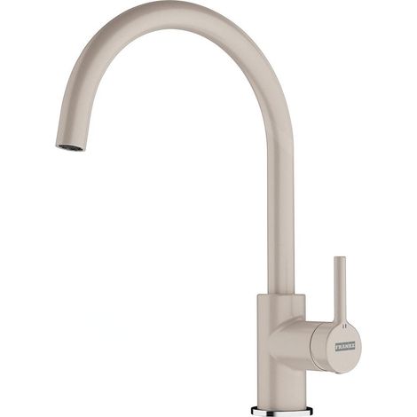 Franke – Mitigeur de cuisine sans douchette – Finition fragranite sahara – Rotation 360° – Hauteur 350 mm – Débit 14 l/min