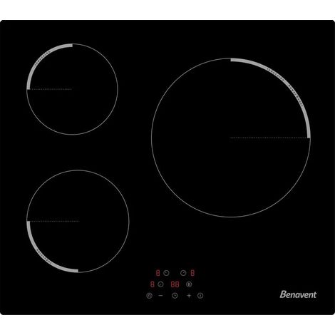 Piastra induzione Benavent IBB360 3 zone nero 6200W