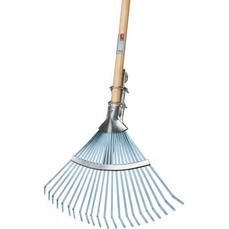 Attrezzo da giardino idealspaten fächerbesen manico 140 cm acciaio