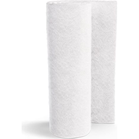 Top Filter – Média filtrant G4 ISO 16890 Coarse 50% – 5m x 1m x 2cm – Préfiltration efficace pour systèmes de traitement d'eau