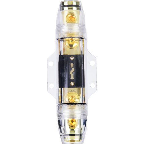 1 In 1 Out Fuse Distribution Block 100A Car Audio Amplifier Fuse Holder 0Ga-4Ga