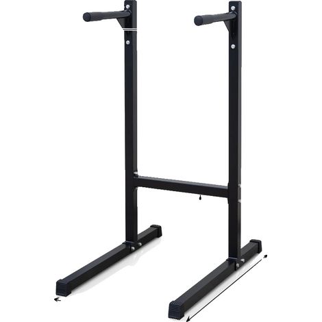 Stazione per dip, carico massimo 226 kg, maniglie antiscivolo, 101x67,3x135,9 cm (1/2)