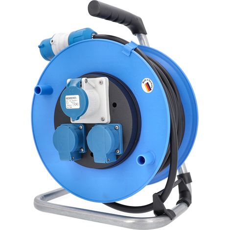 Enrouleur de Câble CEE 230V pour Camping - 25 m (1/3)