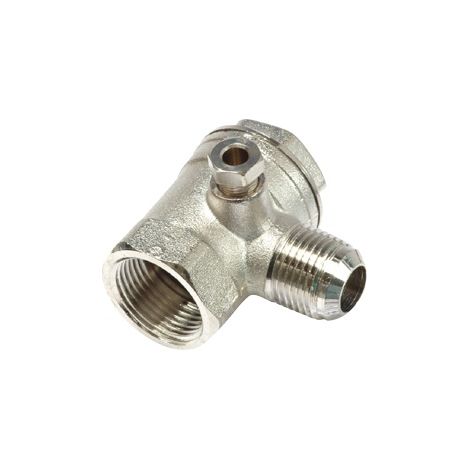 ANI 24 VALVOLA DI SICUREZZA DI RITENUTA VERTICALE 16 BAR PER ARIA COMPRESSA - 1/2" M - 1/2" F