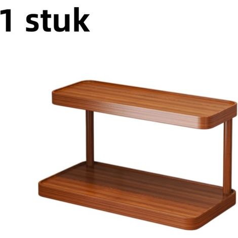 Porte-tasses de table - Petite étagère de rangement - pour tasses à eau, tasses à café et services à thé - Convient aux tables à manger et aux espaces de travail (1/5)