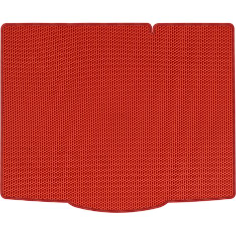 Alfombrilla de maletero de EVA para Ford Focus IV Hatchback a partir de 2018, revestimiento tipo panal - ROJO (1/5)