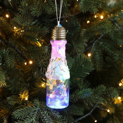 Boule De Décoration De Noël - Boule Lumineuse À Led Pour Arbre De Noël Et Intérieur - 2 Pièces (1/5)