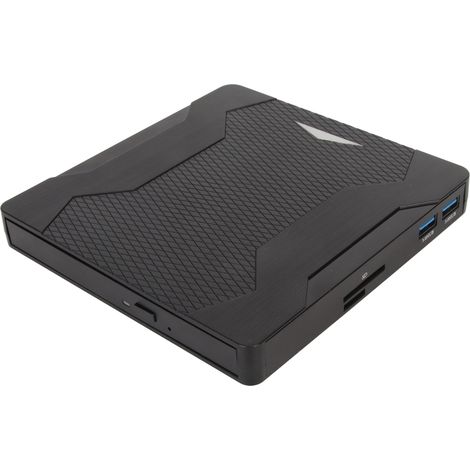Lecteur/graveur DVD externe Typc C silencieux USB 3.0 Plug and Play avec témoin lumineux (1/5)