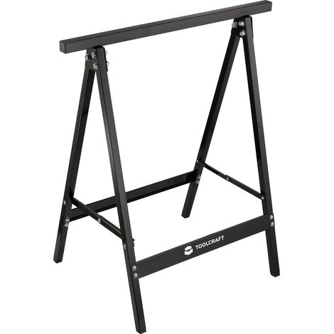 TOOLCRAFT TO-11058993 Stahl Gerüstbock klappbar 150 kg (B x H x T) 63.5 x 72.8 x 43 cm 4.8 kg 1 St. (1/5)