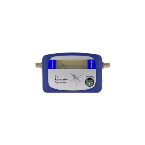 Pointeur terrestre numérique TNT – Buzzer d'alerte intégré – Indicateur de force du signal – Alimentation 9V ou 6 piles 1.5V – Sedea