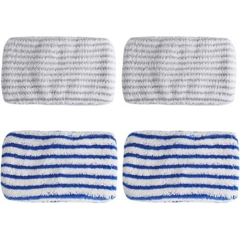 4pcs Microfiber Cloths Replacement Designed for ROWENTA Clean & Steam ZR005801, ZR005804, ZR850002,microfiber mop,rowenta clean and steam wipe