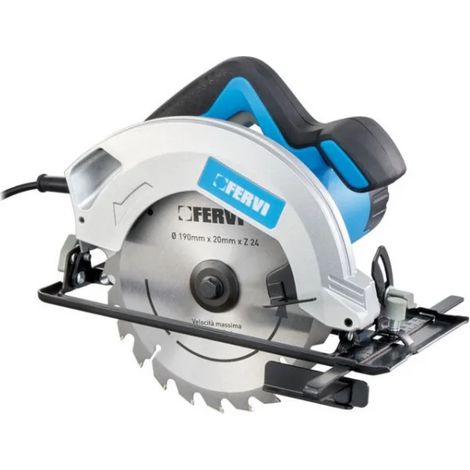 Fervi FFCS15003A-190K Scie circulaire 1500 W, 190 mm (1/2)