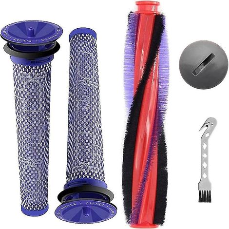 Embout brosse rotative HEPA compatible Dyson V6 DC59 DC62 SV03, longueur 225mm, pièce de rechange d'origine (1/5)