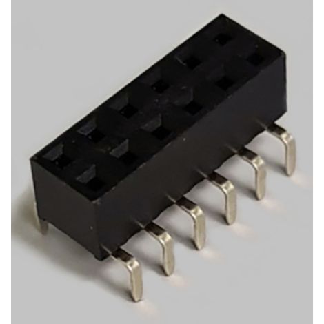 BKL Electronic Buchsenleiste (Standard) Anzahl Reihen: 2 Polzahl je Reihe: 6 10122230 1 St. Tube (1/2)