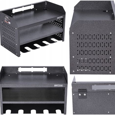 Stabiler 3-stöckiger Hänge-Werkzeugorganizer 560x305x355 mm (1/5)
