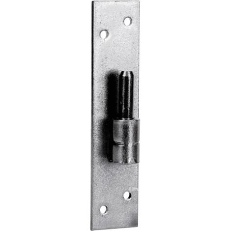 Gond sur platine droite acier zingué axe Ø 12 mm - TORBEL INDUSTRIE