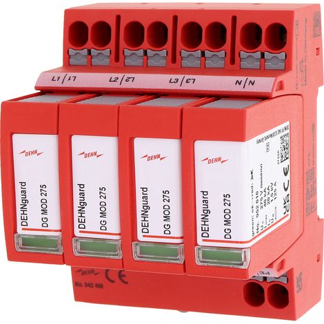 DEHN 942400 DG MP TNS 275 Überspannungsableiter Überspannungsschutz für: Verteilerschrank 20 kA 1