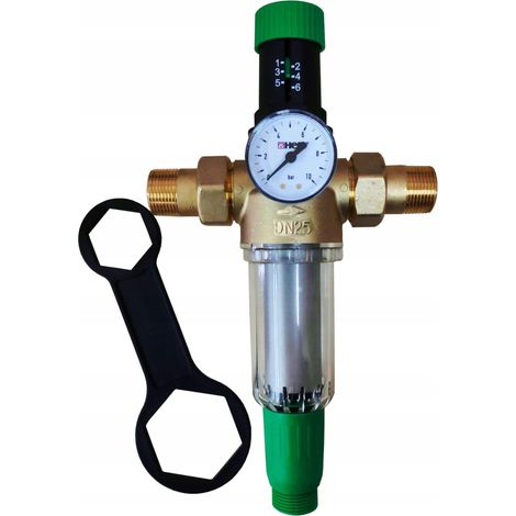 Herz Filtre à eau DN25 acier inoxydable compact