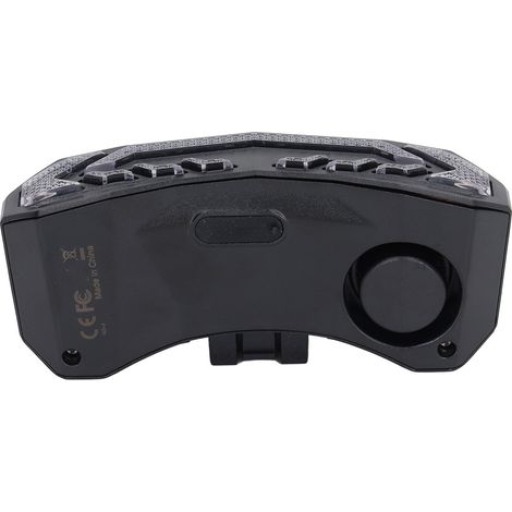 Fahrradrücklichter mit Blinkern, Bremslicht, elektrischer Klingel und Alarm, Fernbedienung, USB-Ladeanschluss, Signallicht für Radfahrer (1/5)