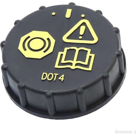 Bouchon de réservoir de liquide de frein facile à installer universel pour Multicolore BOUCHON DE RESERVOIR (1/3)