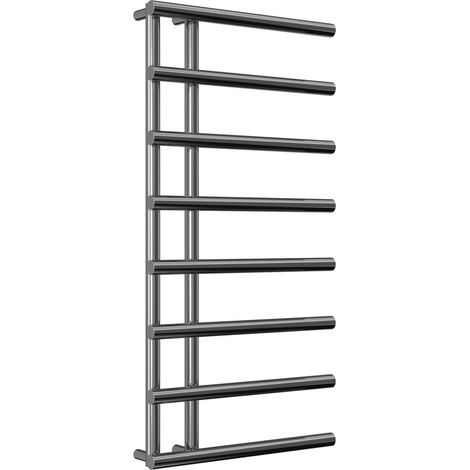 Reina Matera Heated Towel Rail 998mm H x 500mm W Chrome (1/4)