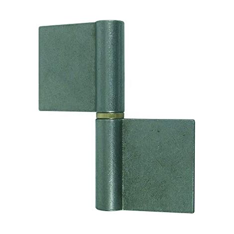 Jardinier Massard Bisagra de acero crudo 80 mm robusta