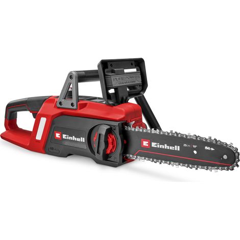 Einhell Tronçonneuse sans fil GE-LC 18/25 Li BL-Solo PXC (18V, Brushless, longueur de coupe 22,5 cm, lubrification automatique) Livré sans Batterie ni Chargeur (1/5)