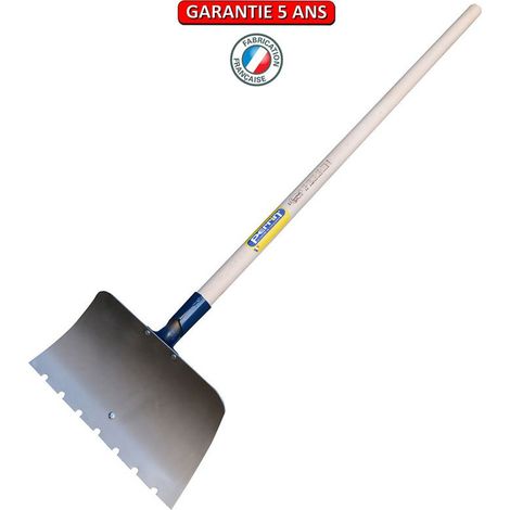 Raschietto/rompighiaccio in acciaio inox con manico dritto da 1,10 m OUTILS PERRIN
