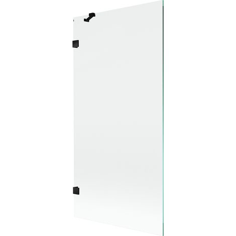 Mexen Lunar Duschwand 1-flügelig 90 x 150 cm, transparent, schwarz - 897-090-000-70-00 (1/5)