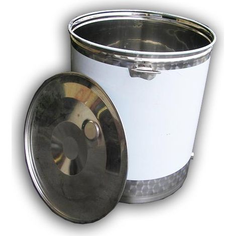 Bollitore 200 Litri con Maniche Acciaio Inox AISI 316