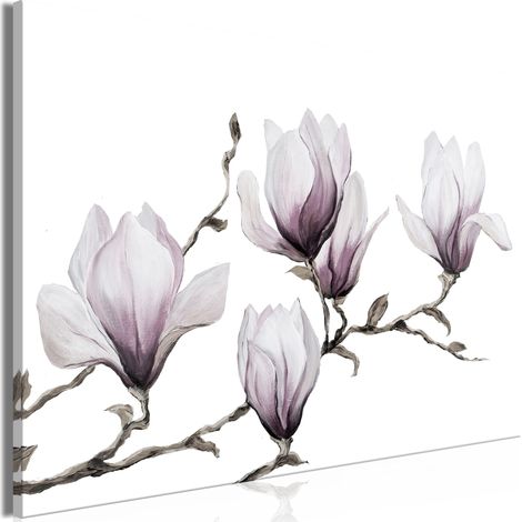 Tableau - Magnolias peints (1 pièce) large (1/3)