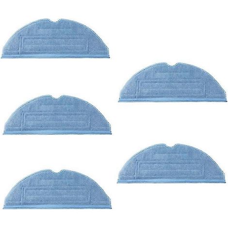 5 stücke Mopp Pad Für Staubsauger Roboter S7 S70 S75 S7max S7maxv T7s T7s Plus Mopp Lumpen Mopp Tücher teile (1/5)
