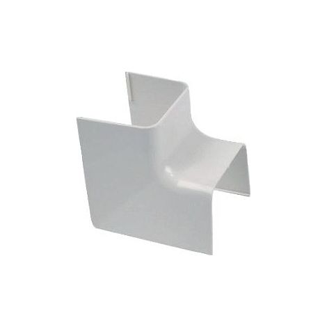 Coude 90° angle intérieur blanc pour goulotte 80x60 mm - EID