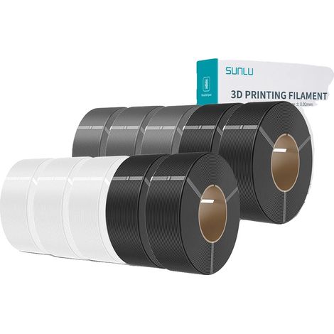 Filamento per stampante 3D, PLA, diametro 1,75 mm, miscela RF PETG 4 (1/2)