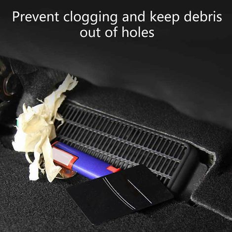 Cache de ventilation arrière pour voiture Model 3, anti-obstruction, décoratif et durable (1/4)