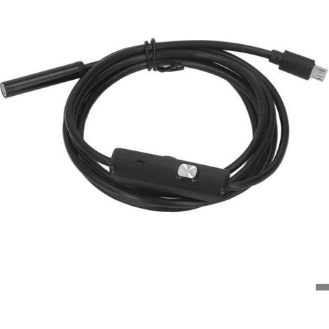 Endoscope industriel USB avec 6 lumières LED, caméra d'inspection de tuyaux de sonde de 7mm, étanche IP67, 2 mètres/6,6 (1/5)